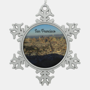 San Francisco Twin Peaks #2 Snowflake Ornament