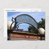 San-Francisco-Umrüstung Postkarte (Vorne/Hinten)