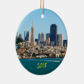 San Francisco und Alcatraz Keramik Ornament (Rechts)