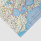 San Francisco und Nähe Seidenpapier (Ausschnitt)