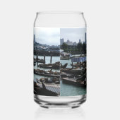 San Francisco und Pier 39 Dosenglas (Rechts)