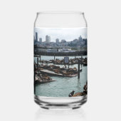 San Francisco und Pier 39 Dosenglas (Links)