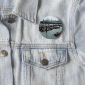 San Francisco und Pier 39 Sea Lions City Skyline Button (Beispiel)