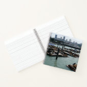 San Francisco und Pier 39 Sea Lions City Skyline Notizblock (Innenseite)
