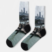 San Francisco und Pier 39 Socken (Linkes Detail)