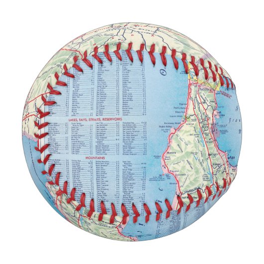 San Francisco und Vicinity Baseball (Vorderseite Links)