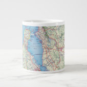 San Francisco und Vicinity Jumbo-Tasse (Vorderseite)