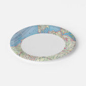 San Francisco und Vicinity Pappteller (Schrägansicht)