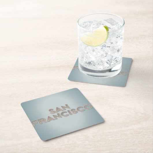 San Francisco Untersetzer Set (Vor Ort)