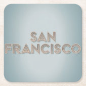 San Francisco Untersetzer Set (Vorderseite)
