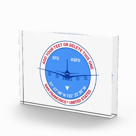 San Francisco, USA, kundenspezifisch Atemberaubend Fotoblock (Rechts)