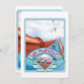 San Francisco, USA, Reiseplakat (Vorne/Hinten)