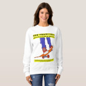 San Francisco, USA Skate Sweatshirt (Vorne ganz)