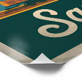 San Francisco USA Vintag Poster (Ecke)