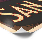 San Francisco USA Vintag Poster (Ecke)