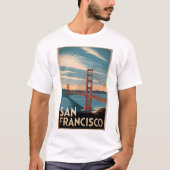 San Francisco USA Vintag T-Shirt (Vorderseite)