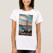 San Francisco USA Vintag T-Shirt (Vorderseite)