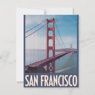 San Francisco USA Vintage Postkarte