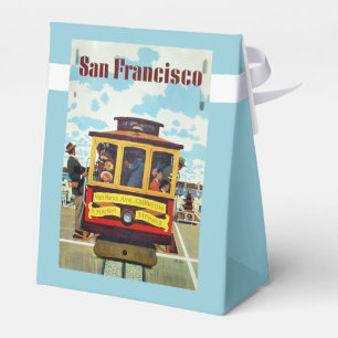 San Francisco USA Vintage Reisegeschenkbox Geschenkschachtel