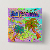 San Francisco Vacation Target Button (Vorderseite)
