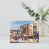 San Francisco, Vereinigte Staaten Postkarte (Stehend Vorderseite)