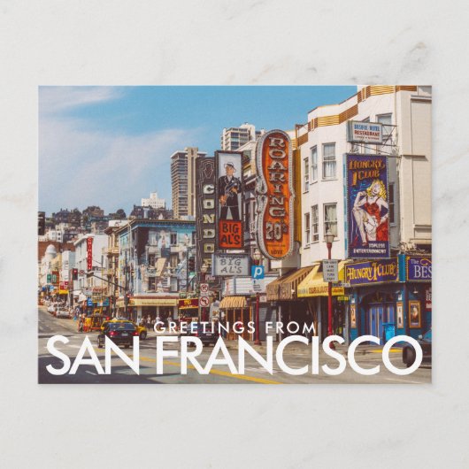San Francisco, Vereinigte Staaten Postkarte (Vorderseite)
