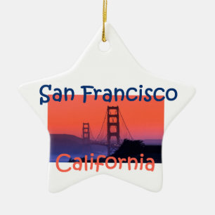 SAN FRANCISCO Verzierung Keramik Ornament