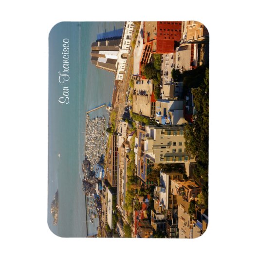 San Francisco View #5 Magnet (Vertikal)