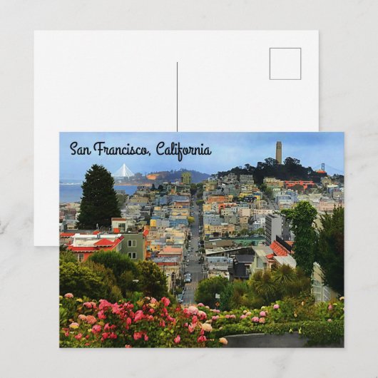 San Francisco View #6 Postkarte (Vorne/Hinten)