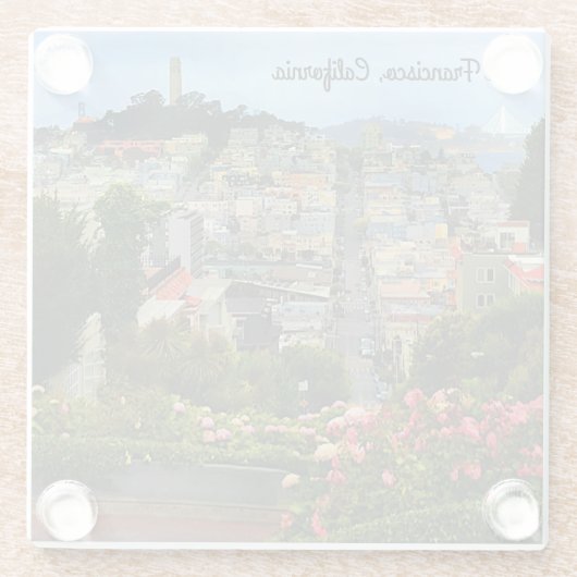 San Francisco View #6 Untersetzer (Rückseite)