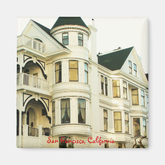 San Francisco Viktorianisch House Magnet