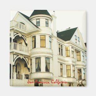 San Francisco viktorianischer Haus-Magnet Magnet