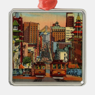San Francisco Vintag Ornament
