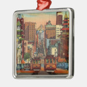 San Francisco Vintag Ornament Aus Metall (Links)