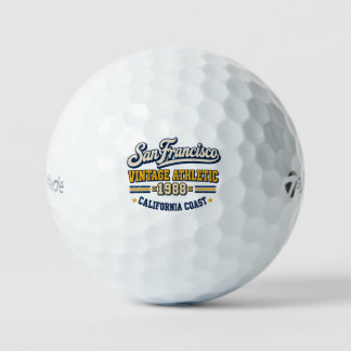 San Francisco Vintage Athletic Golfbälle