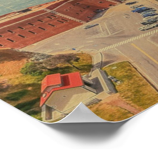 San Francisco Vintage Poster (Ecke)