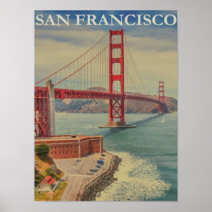 San Francisco Vintage Poster