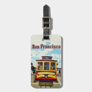 San Francisco Vintage Reisegepäck Gepäckanhänger