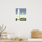 San Francisco Vintage Reiseplakat Poster (Küche)