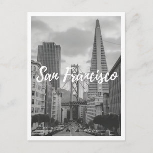 San Francisco Vintage Travel Postkarte