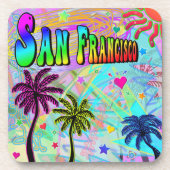 San Francisco Vivid Romance Untersetzer (Vorderseite)