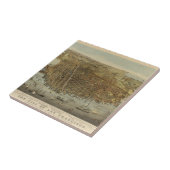 San Francisco Vogelaugenansicht Fliese (Seite)