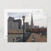 San Francisco von Pier 39 Postkarte (Vorne/Hinten)