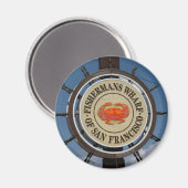 San Francisco Warf Magnet (Vorderseite/Rückseite)