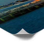 San Francisco Waterfront Poster | Stadtlichter (Ecke)