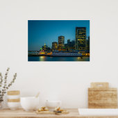 San Francisco Waterfront Poster | Stadtlichter (Küche)