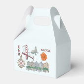 San Francisco Wedding Geschenkschachtel (Rückseite)