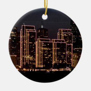 San Francisco Weihnachten Keramikornament