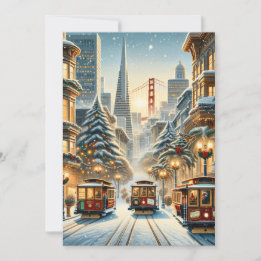 San Francisco Weihnachtseleganz - Karten