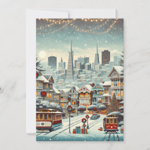 San Francisco Weihnachtseleganz - SF Karte